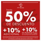 Rebajas Prada: Hasta 50% de descuento + 10% adicional + 10% en puntos Prada