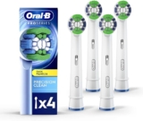 Juego de 4 repuestos para cepillo de dientes eléctrico Oral-B Precision Clean bajan de precio