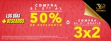Días más deseados 2026 Price Shoes: 3×2 o 50% de descuento en el segundo producto