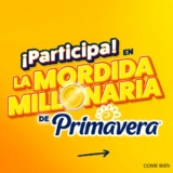 Compra Margarina Primavera, registra el ticket y obtén GRATIS boletos para el cine, crédito en Coppel, Amazon Prime y más