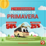 Preventa Vacaciones de Semana Santa Primera Plus: Hasta 50% de descuento