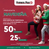 Preventa Navideña Primera Plus: 50% de descuento en boletos para estudiantes y 25% para maestros