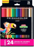 Lápices de colores Prismacolor Junior con 24 colores baja de precio