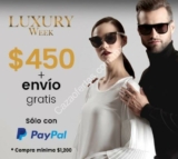 Promoción Privalia Luxury Week: $450 de descuento al pagar con Paypal