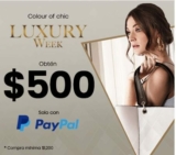 Promoción Privalia Paypal Luxury Week: $500 de descuento para nuevos usuarios