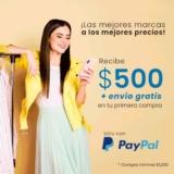 Promo Privalia Paypal de $500 de descuento + envío gratis en tu primera compra