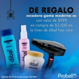 Promo Probell: secadora Gratis en la compra de productos de cuidado del cabello