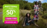 Promo Liverpool: Hasta 50% de descuento + hasta 9 msi en ropa y zapatos
