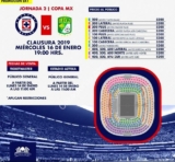 Promoción 2×1 en boletos para el partido Cruz Azul vs. León de Copa MX en el Estadio Azteca
