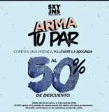 Promoción Arma tu Par Sexy Jeans: Segunda prenda a mitad de precio