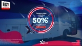 Promoción Autobuses Estrella Roja El Buen Fin 2018: Segundo boleto de primera clase a mitad de precio