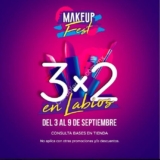 Promoción Bellísima Makeup Fest 2018: 3×2 en labiales y productos para labios