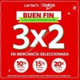 Promoción Carters El Buen Fin 2018: 3×2 en mercancía seleccionada y hasta 20% de descuento adicional