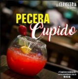 Promoción Cervecería de Barrio San Valentín: Pecera cupido de regalo en consumos de $350