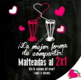 Promoción Chazz San Valentín: 2×1 en malteadas esta semana
