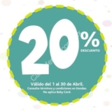 Promoción Chicco mes del niño: 20% de descuento en juguetes