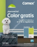 Promoción Comex Color Gratis: Compra 2 colores diferentes y llévate Gratis un tercero