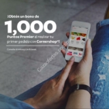 Promoción Cornershop Club Premier: 1000 puntos Premier en tu primer compra de $1,000 o más