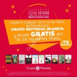 Promoción El Sótano Editorial Planeta: libro Gratis en la compra de un libro