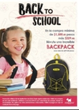 Promoción Ferrioni Back to School: Mochila a $329 si compras $1500 en tienda