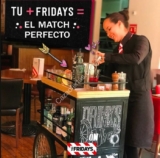 Promoción Fridays San Valentín: 2×1 en bebidas participantes el 14 de febrero