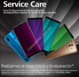 Promoción Huawei Servicio y mantenimiento gratis de smartphones (solo pago de mano de obra)