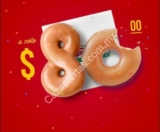 Promoción Krispy Kreme 80 Aniversario: media docena de donas por $80