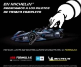 Promoción Michelin Fórmula E: boleto Gratis para la carrera en la compra de 1 llanta