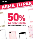 Promoción Mobo de 2×1½ en fundas y micas para celular