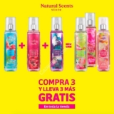 Promoción Natural Scents: Compra 3 y llévate 3 más gratis