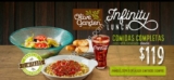 Promoción Olive Garden Infinity Lunch 2019: Comidas completas con refill ilimitado por $119
