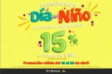 Promoción Pirma Día del Niño: 15% de descuento en calzado de niños