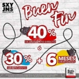 Promoción SXY Jeans Buen Fin 2017: 40% de descuento o 30% + 6 MSI