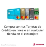 Promoción Scotiabank Black Friday y Cyber Days: Hasta 12 meses sin intereses en tus compras