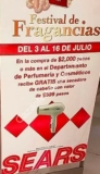 Promoción Sears Festival de Fragancias: secadora GRATIS en la compra de $2,000