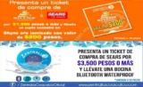 Promoción Sears Zentralia Coacalco: bocina bluetooth GRATIS en la compra de $3,500