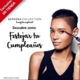 Promoción Sephora Cumpleañeras: Master Class para ti y 5 amigas de regalo el mes de tu cumpleaños