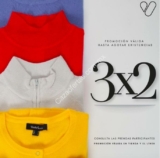 Promoción Vanity de 3×2 en suéteres