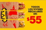Promoción Which Wich Quinto Aniversario: Todos los wiches regulares en $55 sólo este domingo 10 de junio