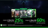 Promoción Xbox México: Hasta 25% de descuento en juegos de Xbox One y hasta 60% en juegos de Xbox 360