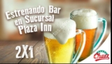 Promoción apertura del bar en Chazz Plaza Inn: 2×1 en todas las bebidas
