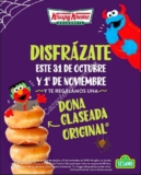 Promoción de Halloween Krispy Kreme: dona glaseada gratis si vas disfrazado