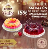 Promoción de Navidad El Globo: 15% de descuento en gelatinas familiares