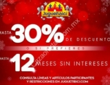 Promoción de Navidad Juguetibici: Hasta 30% de descuento ó 12 msi