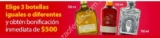 Promoción de Navidad Walmart: bonificación de $100, $200 y $500 comprando 3 botellas de vino