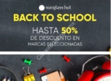 Promoción de Regreso a Clases Sunglass Hut: hasta 50% de descuento en lentes de sol