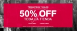 Promoción de la semana Express: Segundo a mitad de precio en tiendas y online