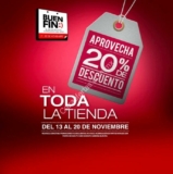 Promociones Bellísima Buen Fin 2017: 20% de descuento en toda la tienda