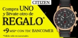 Promociones Bizzarro: 2×1 en relojes Citizen y más