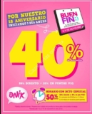 Promociones Onix El Buen Fin 2018: Hasta 50% de descuento (25% directo + 25% en puntos VIG)